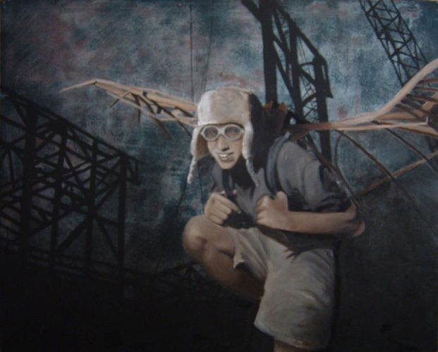 Flying Aerial Wall Writer